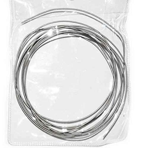 5_1mm 純チタン 針金 ハリガネ 太さ 0.2mm 0.4 0.6mm 1mm 2mm 長さ 1m 2m 5m 10ｍ (5， 1mm)