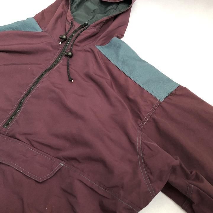 コロンビア 古着 アノラック ナイロン オーバーサイズ えんじ XL KANDAIZUMI_COM