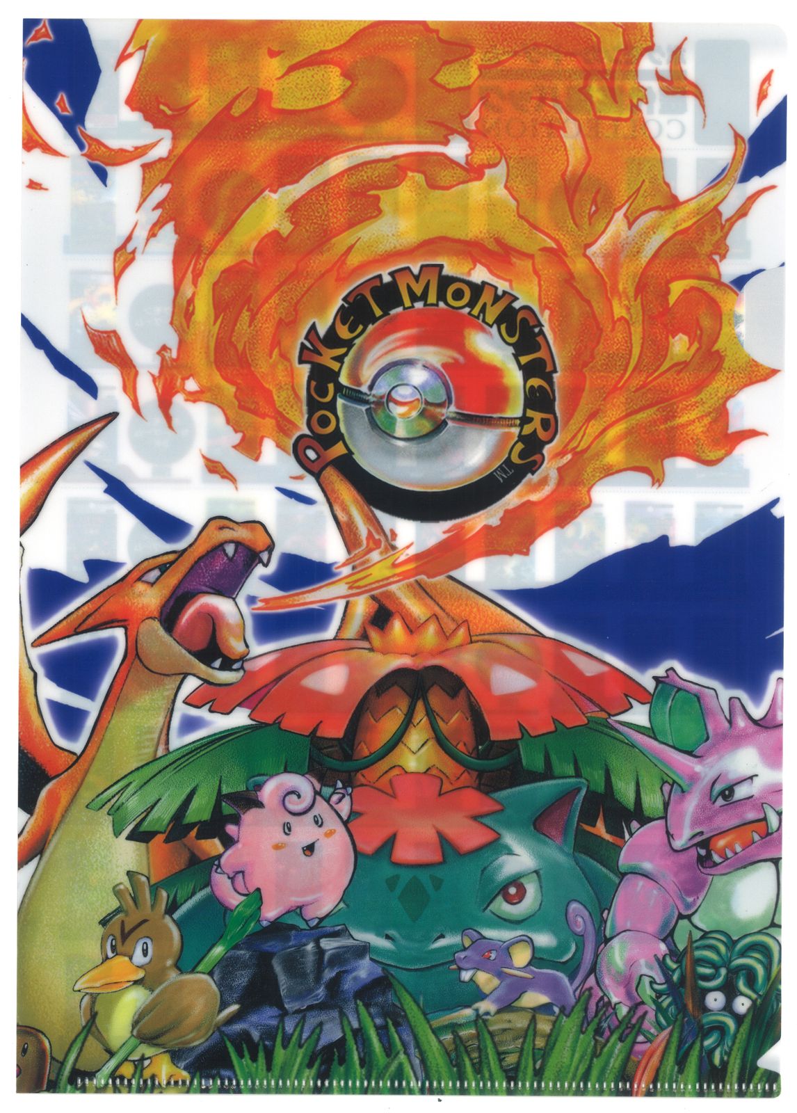 裏面：ポケモンカードゲーム歴代拡張パックCOLLECION ポケモンカード1