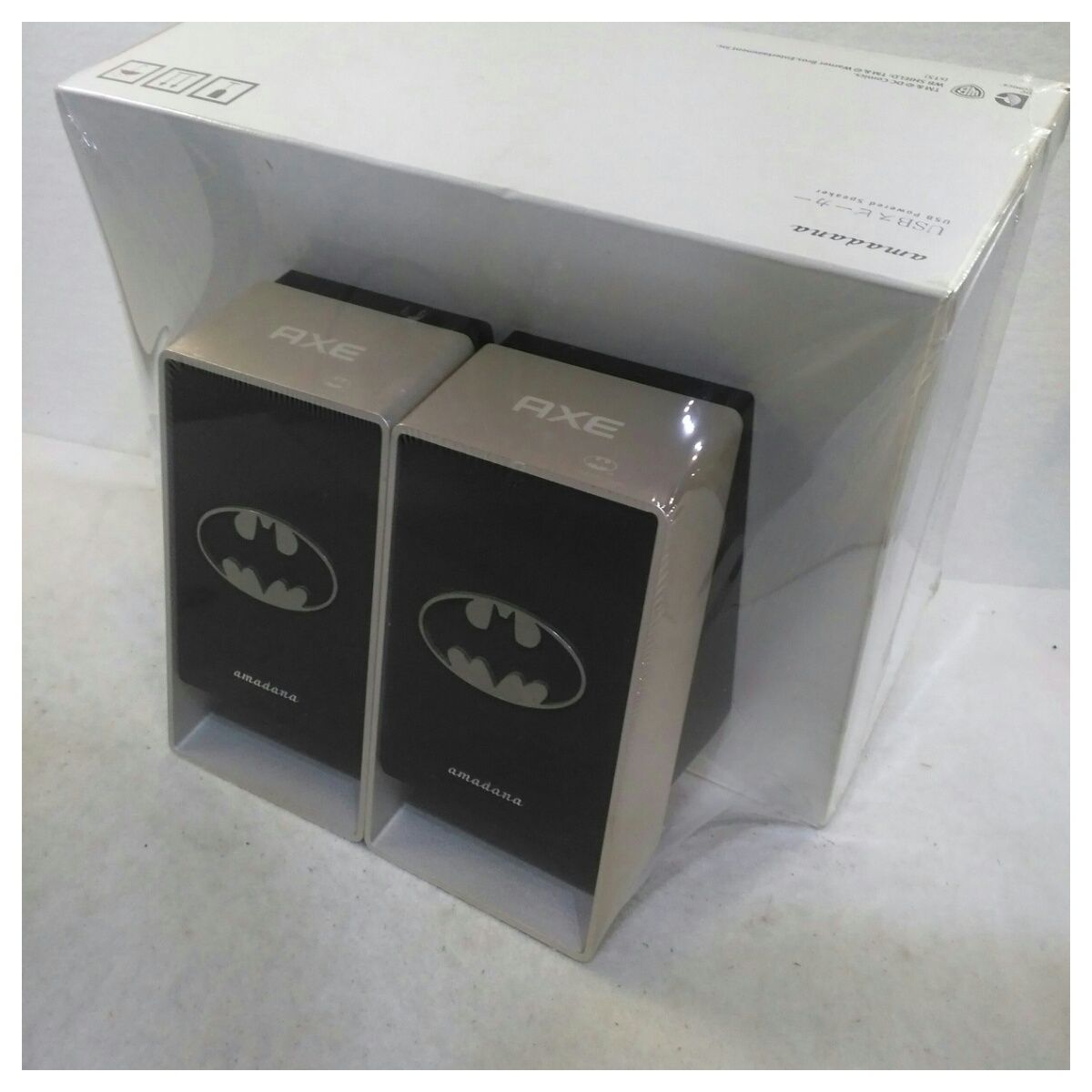 【動作確認済】【中古】アマダナ USBスピーカー バットマン AXE