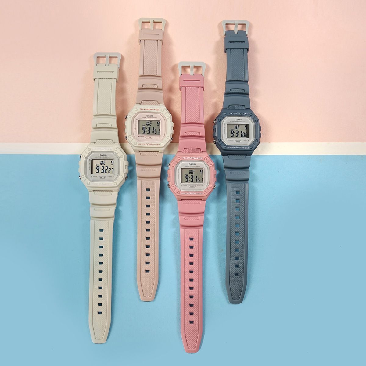 CASIO カシオ くすみカラー ニュアンスカラー スモーキーカラー