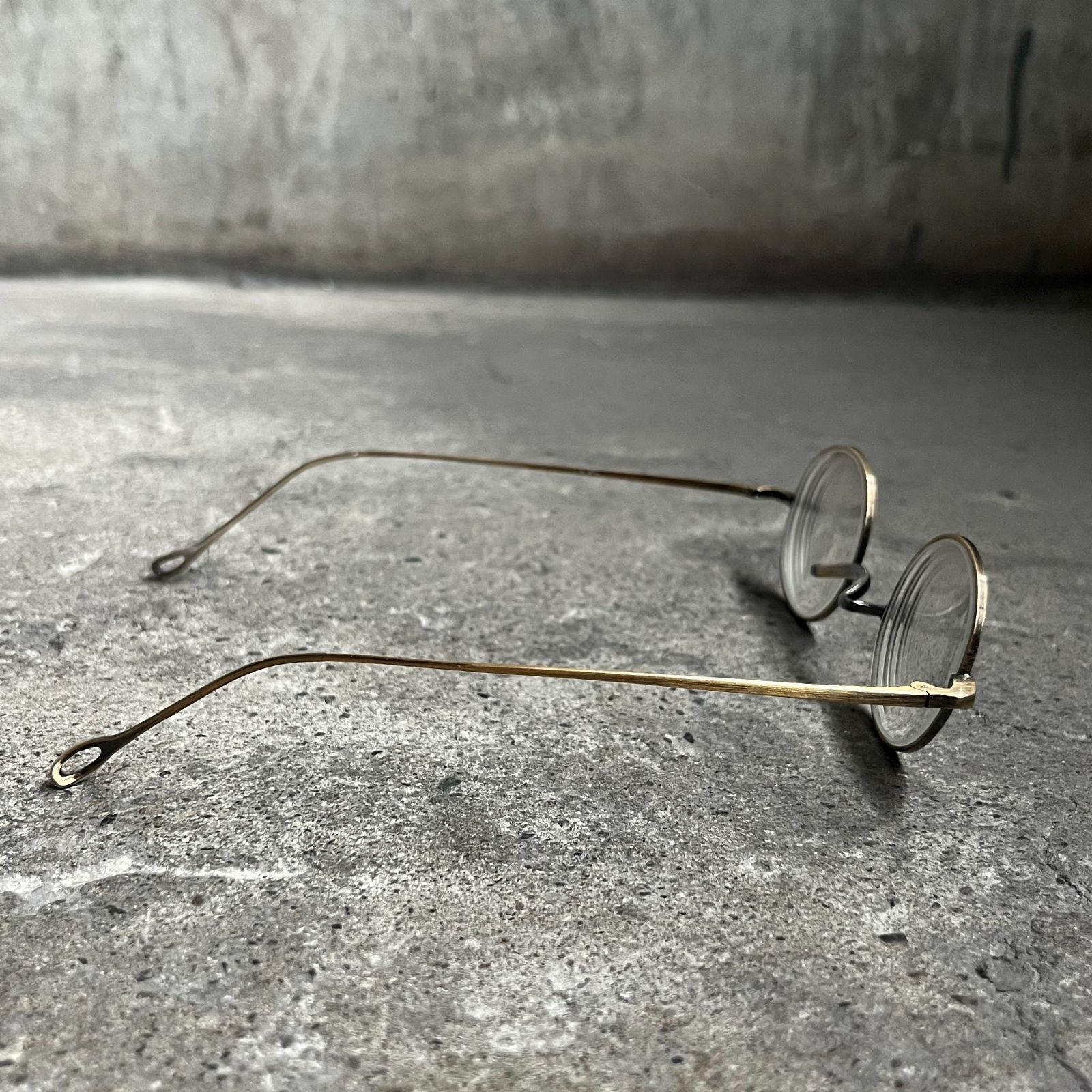 金子眼鏡 井戸多美男作 T-416 ATG アンティークゴールド 手造 KANEKO