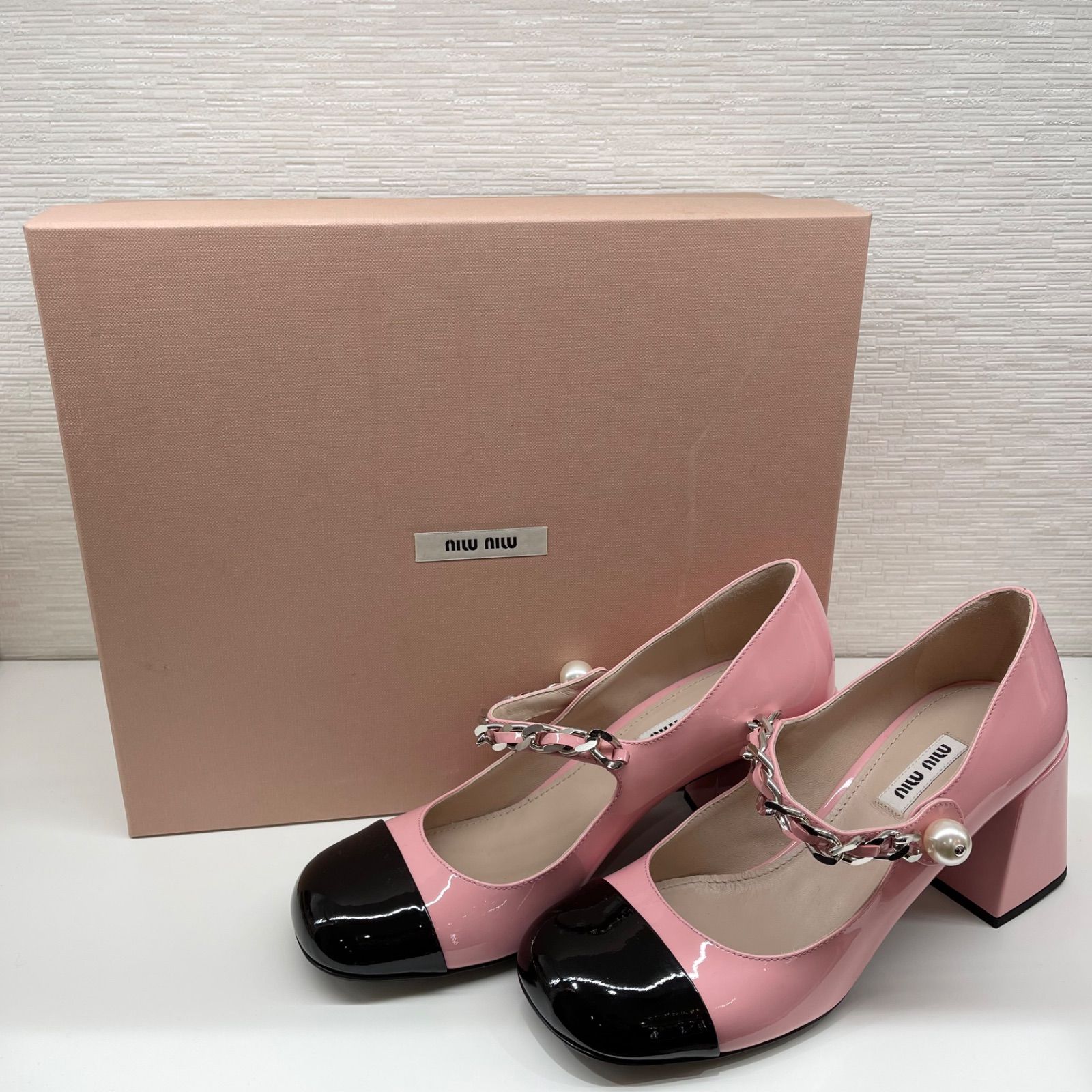 新品】【未使用品】MIU MIU ミュウミュウ 5I248D メリージェーン 