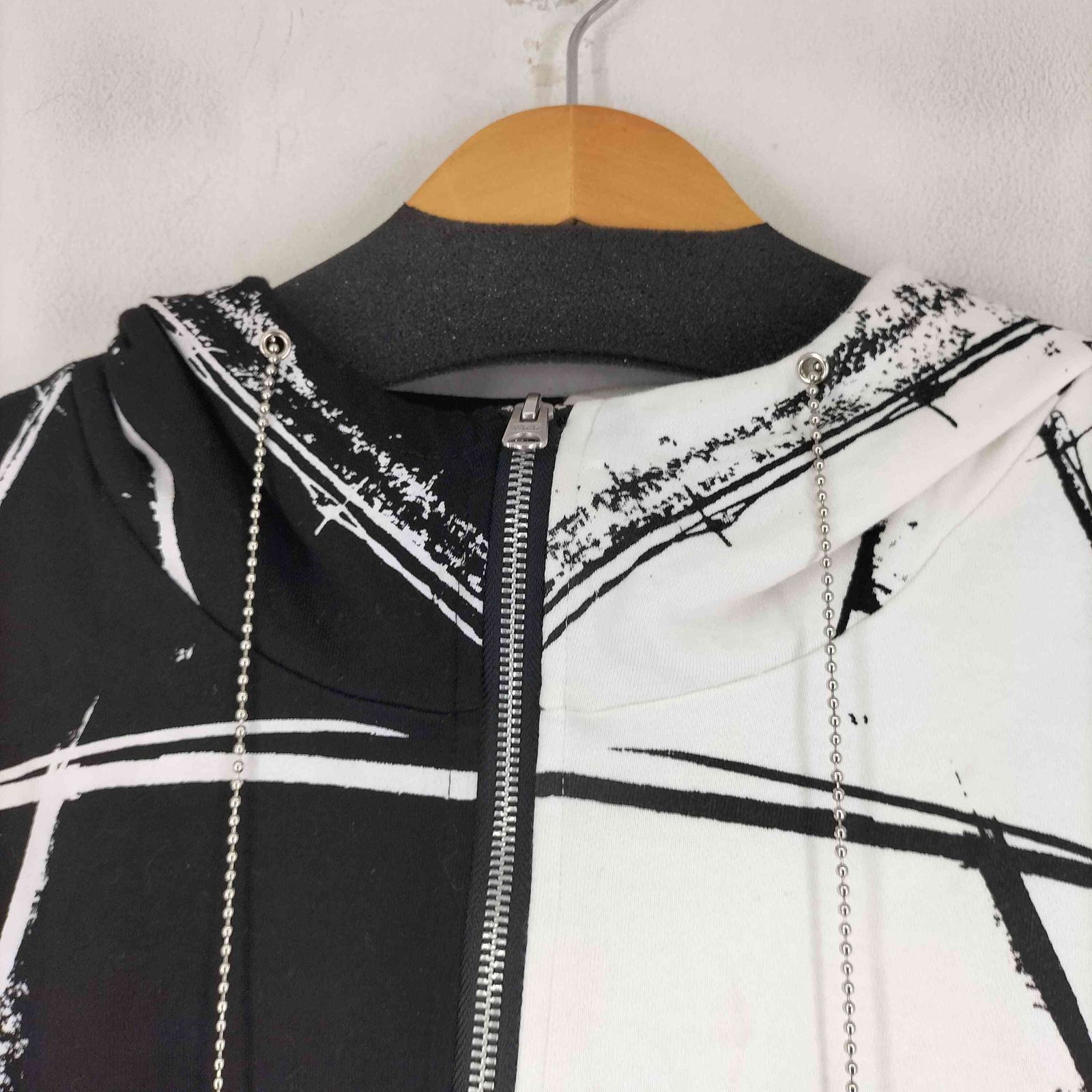 シヴァーライズ CIVARIZE 総柄ジップアップパーカー レディース