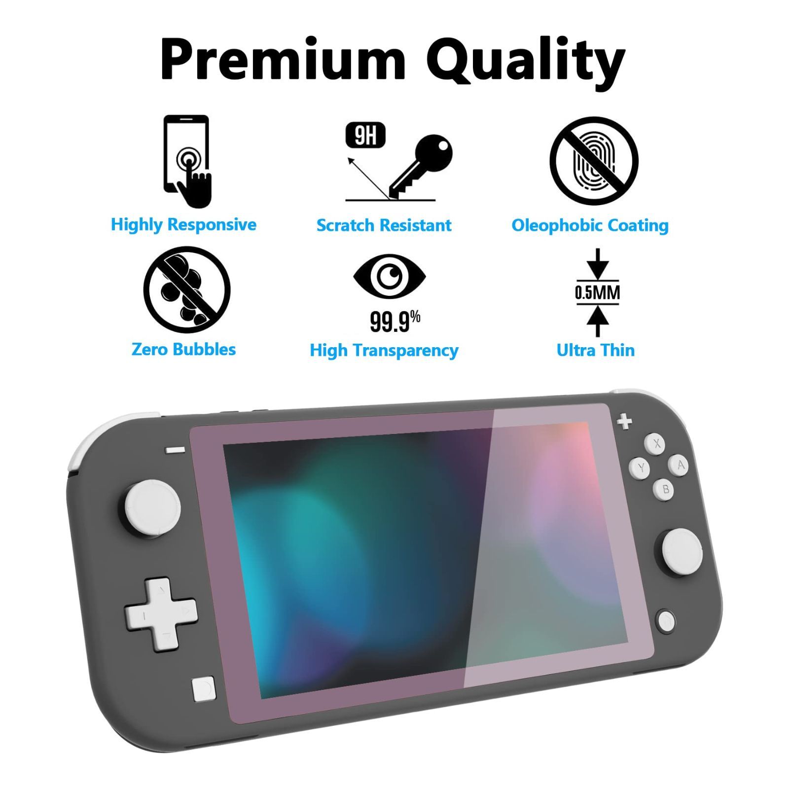 新着商品】eXtremeRate switch liteに対応用透明なHDクリア