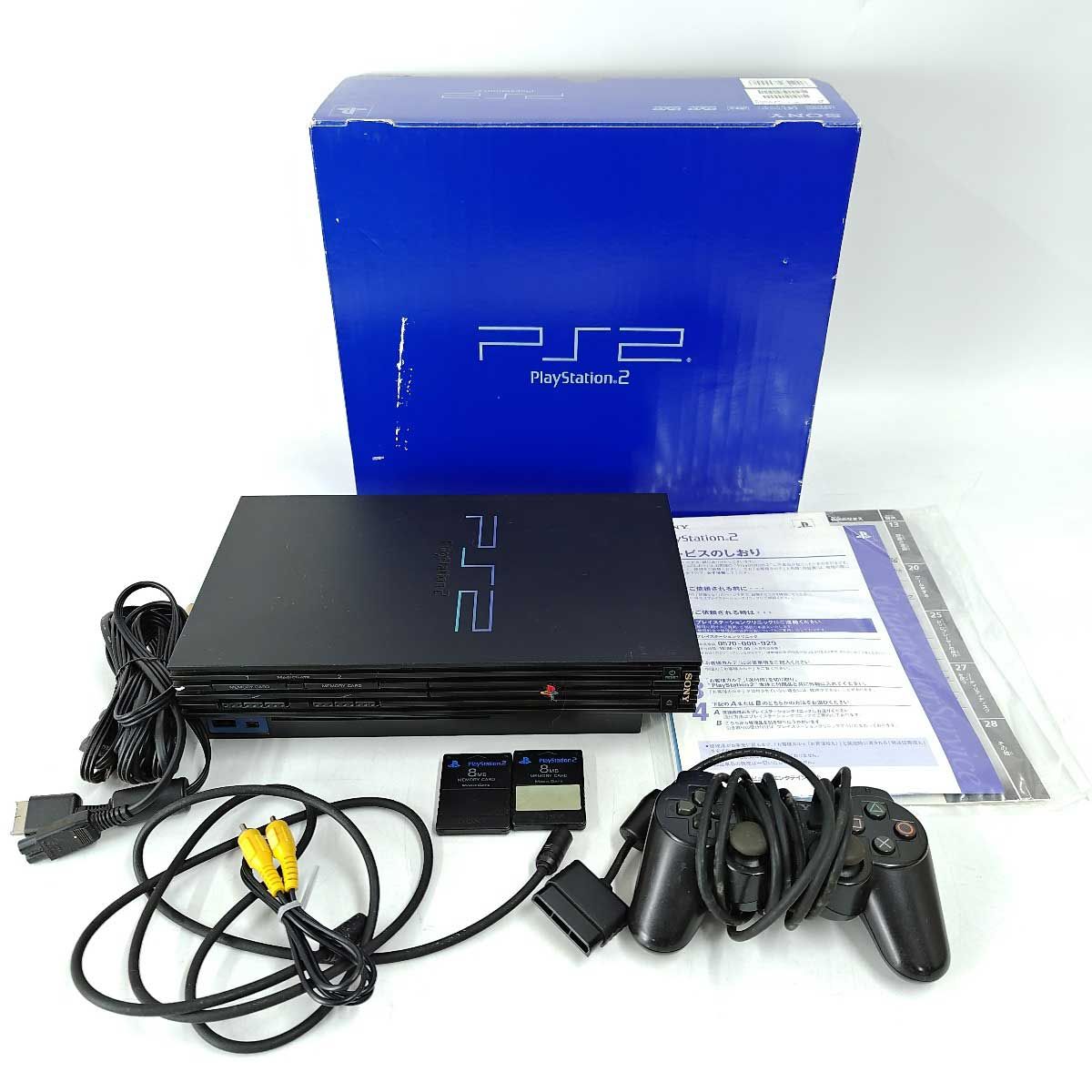 ジャンク] ソニー PS2 プレイステーション2 本体 コントローラー
