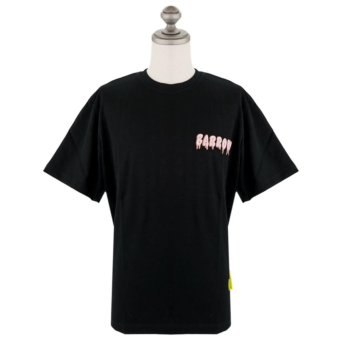 最大5000円OFFクーポン 半袖Tシャツ BARROW 32890 男女兼用 ブラック L