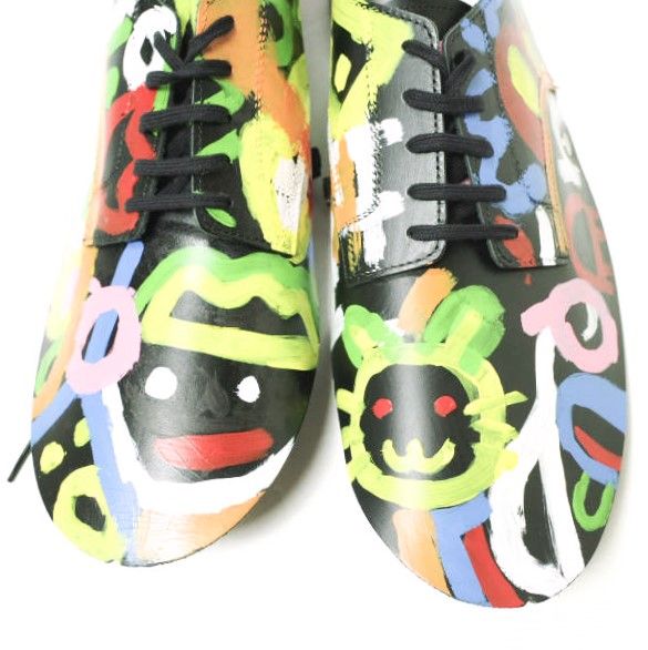 COMME des GARCONS コムデギャルソン 日本製 14SS 落書きプリント