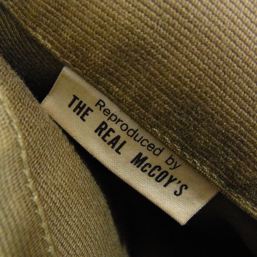 The REAL McCOY'S ザリアルマッコイズ ミリタリー　CONTRACT N5SX 1489 N-1 デッキ ジャケット カーキ系 34【中古】 The REAL McCOY'S ザリアルマッコイズ ミリタリー CONTRACT N5SX 1489
