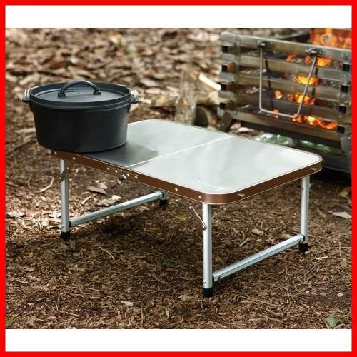 Coleman　ステンレス ファイアー サイドテーブル　展示品