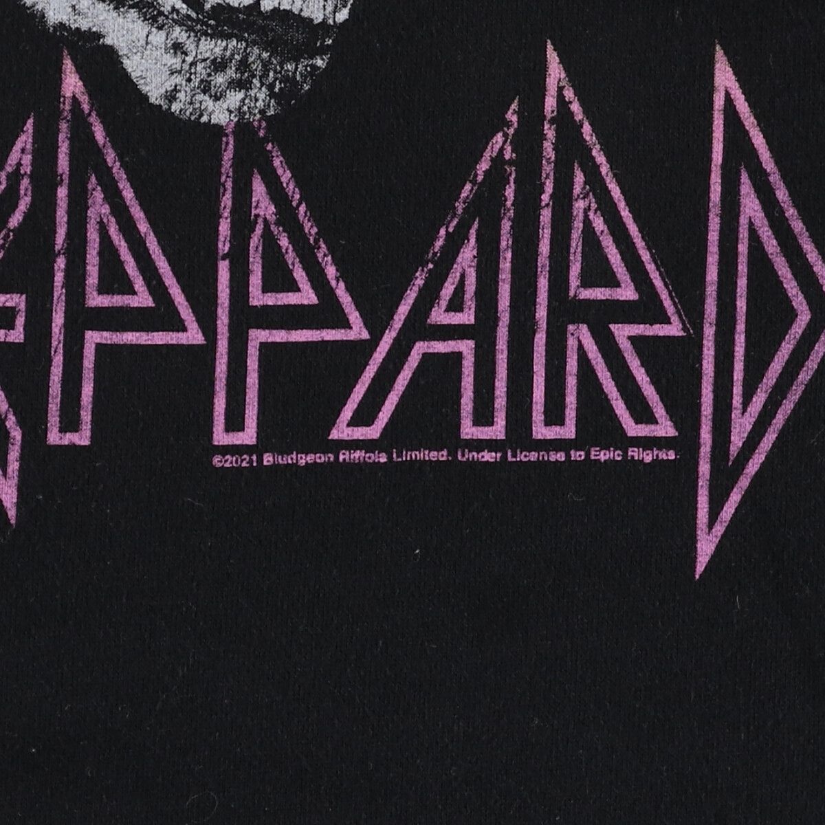 古着 MAURICES DEF LEPPARD デフレパード ボートネック バンド