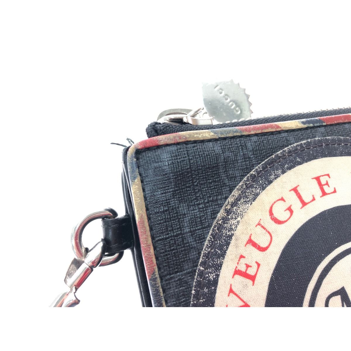 ▽▽GUCCI グッチ メンズ クラッチバッグ GGスプリーム ナイトクーリエ
