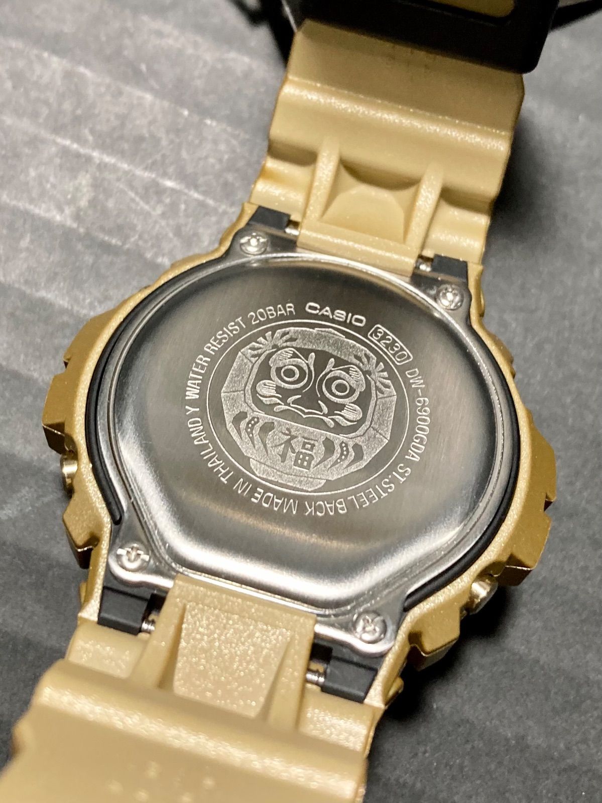 79. CASIO G-SHOCK 限定ゴールドダルマモデル DW-6900GDA-9JR - メルカリ