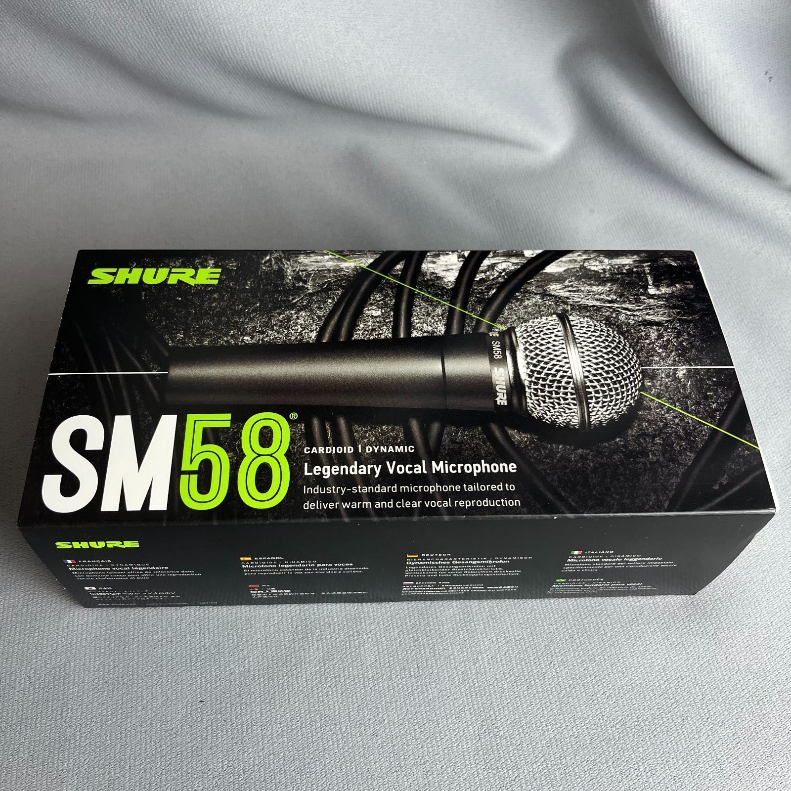 新品未使用 SHURE SM58-S ダイナミックマイク - メルカリ