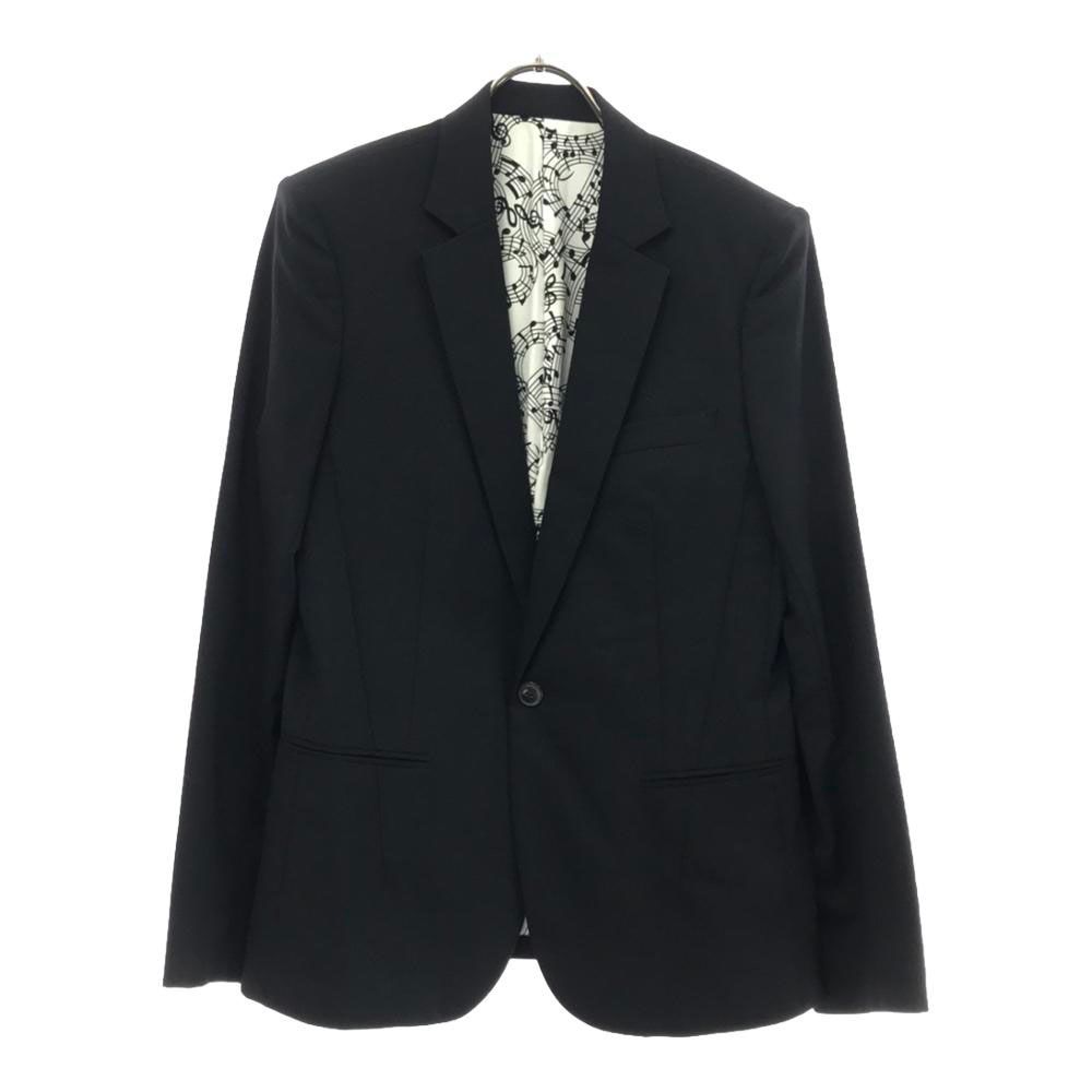 ナンバーナイン 日本製 ウール テーラードジャケット 2 ブラック