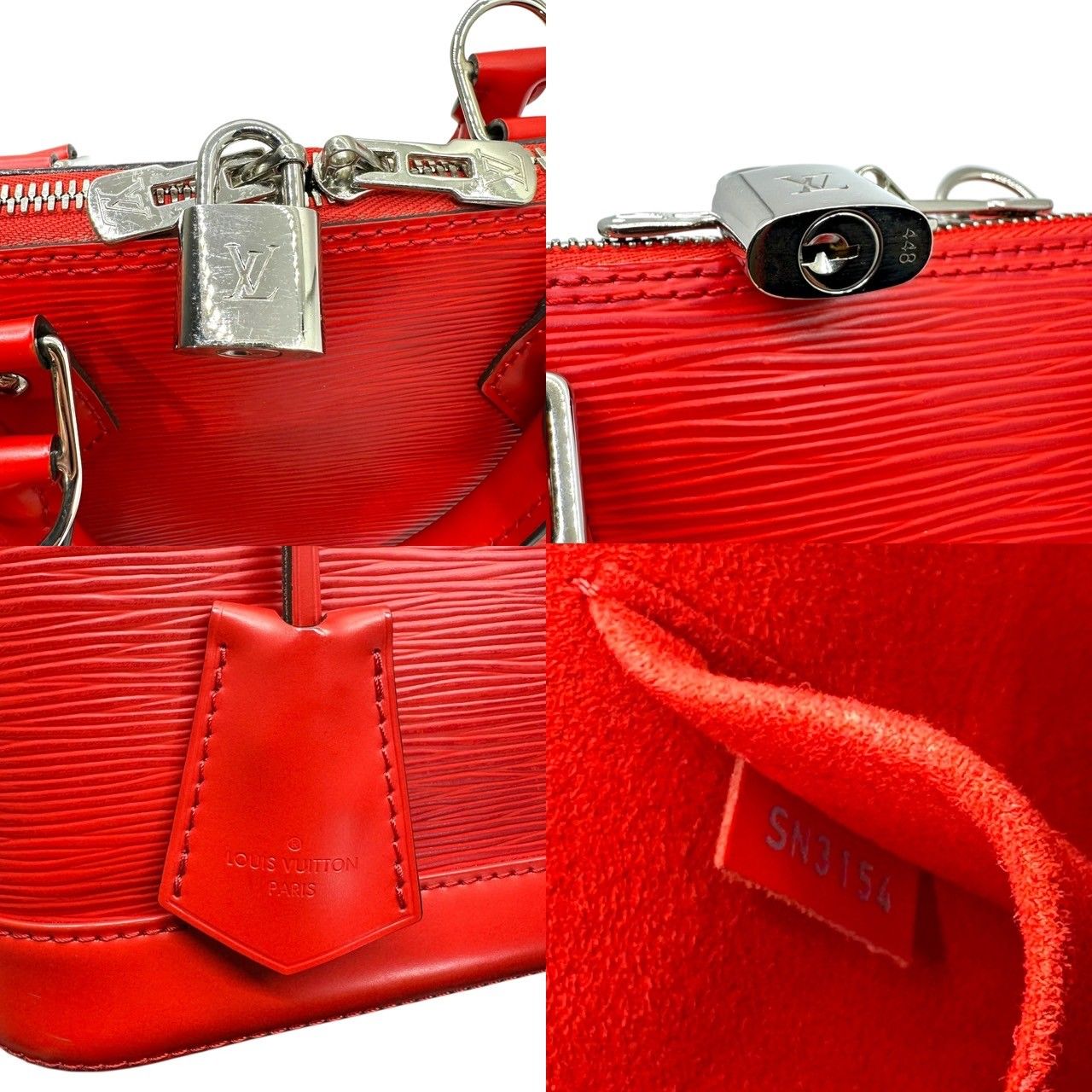 LOUIS VUITTON(ルイヴィトン) Alma Epi アルマ エピ ハンド バッグ