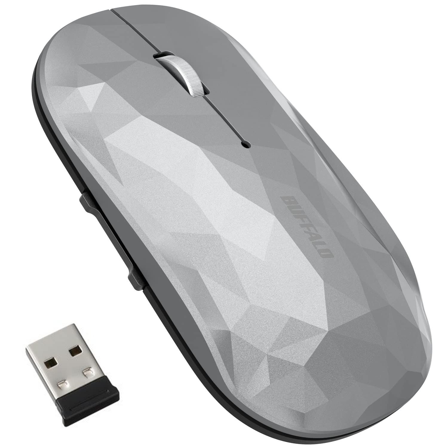 【特価セール】MIL規格準拠 BlueLED 静音 dpi切替(600/1200) 無線 プレゼンテーションモード搭載 【戻る/進むボタン搭載】 5ボタン 節電モデル 薄型軽量 最大582日使用可能 FLEXUS レシーバー付属 Windo
