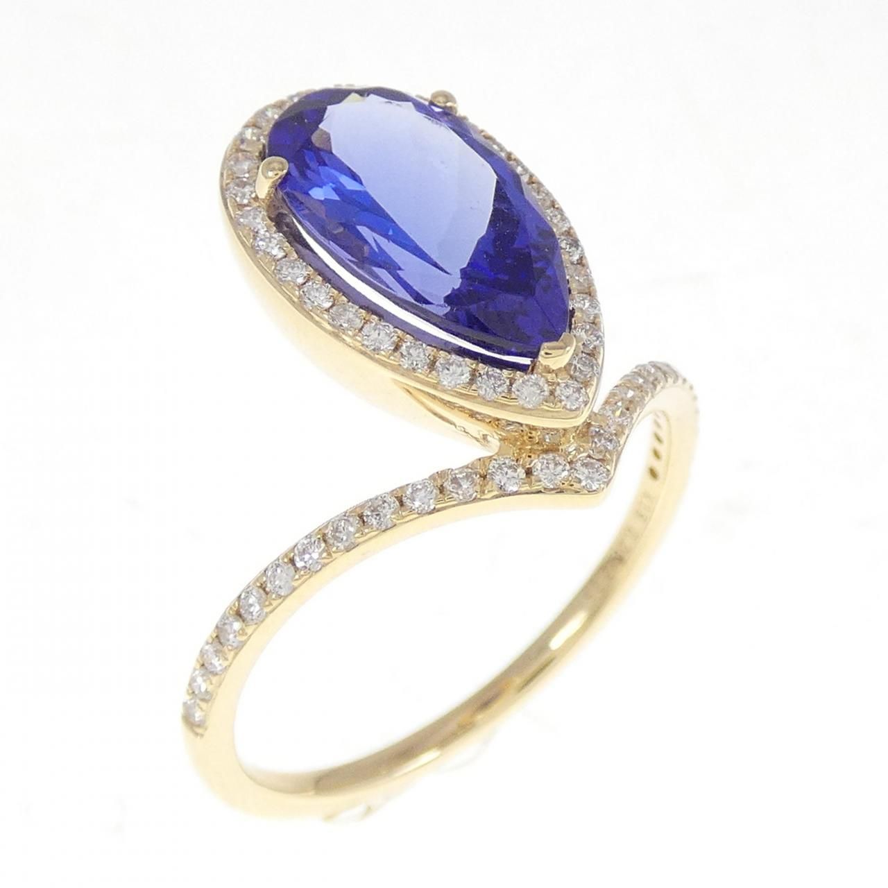 新品】K18YG タンザナイト リング 2.25CT - メルカリ