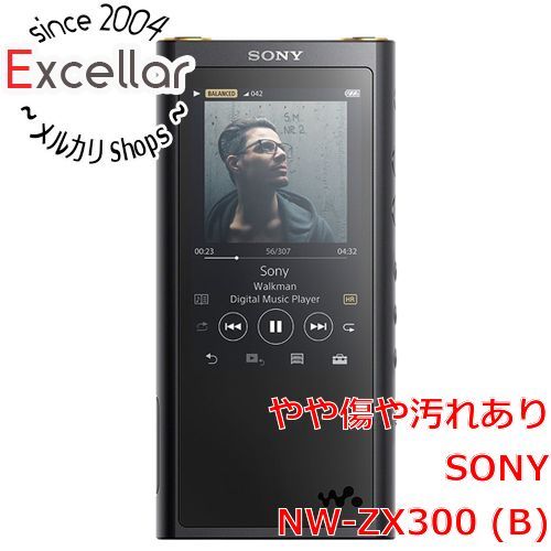 bn:11] SONY ウォークマン ZXシリーズ NW-ZX300(B) ブラック/64GB
