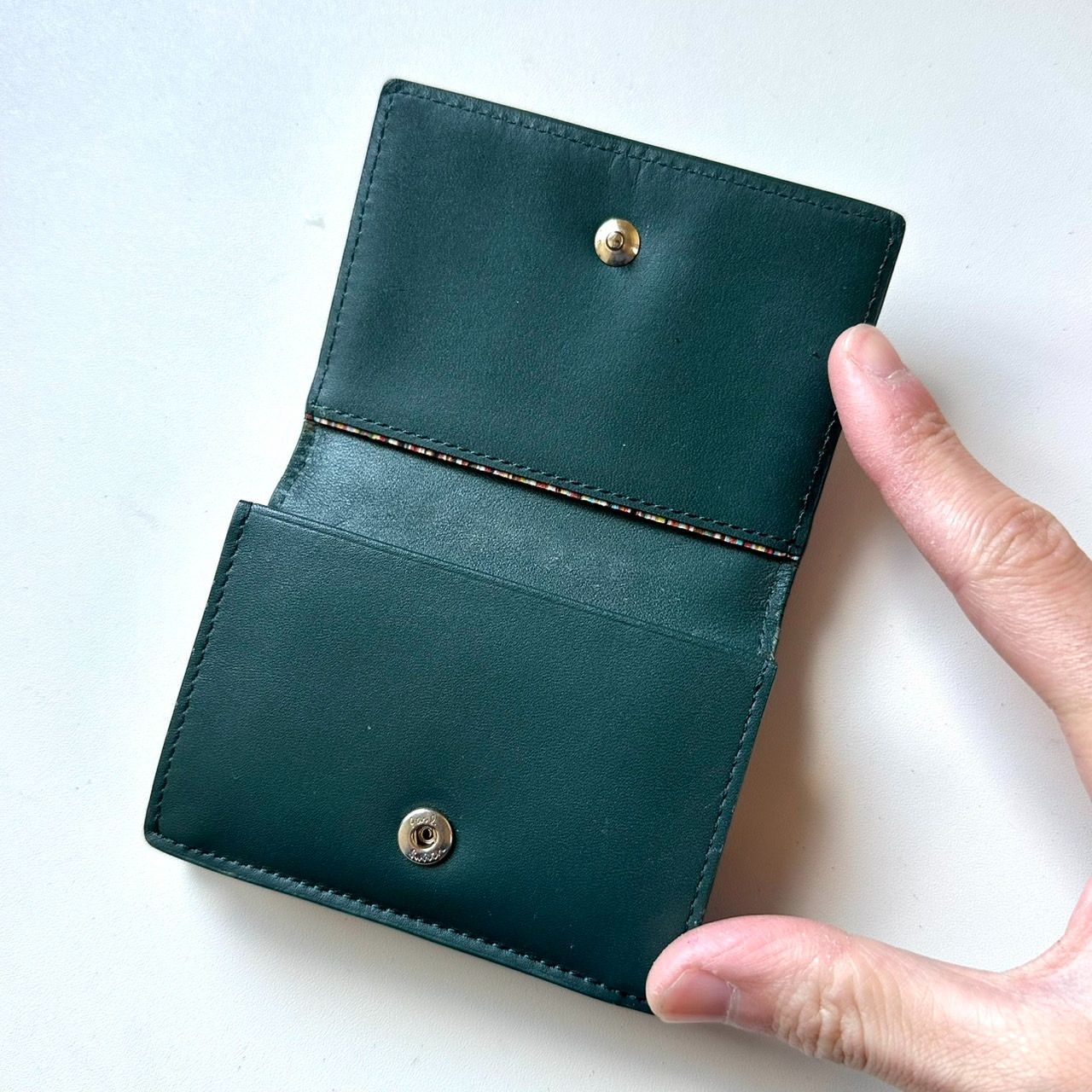 ポールスミス Paul Smith 三つ折り財布 ミニクーパー ダーク