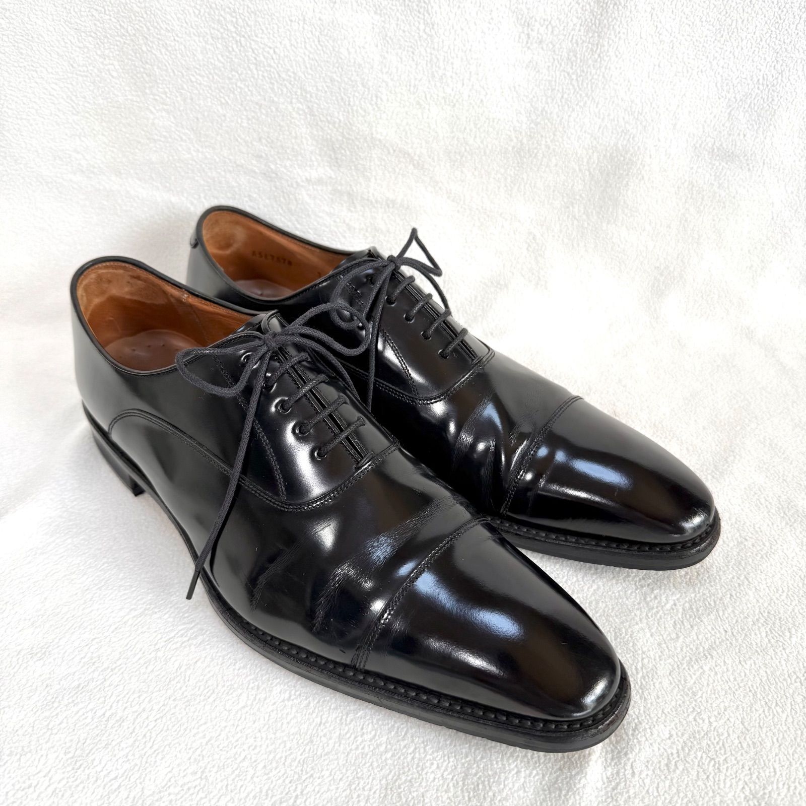 美品✨リーガル 315R ストレートチップ レザー ブラック 本革 26.5