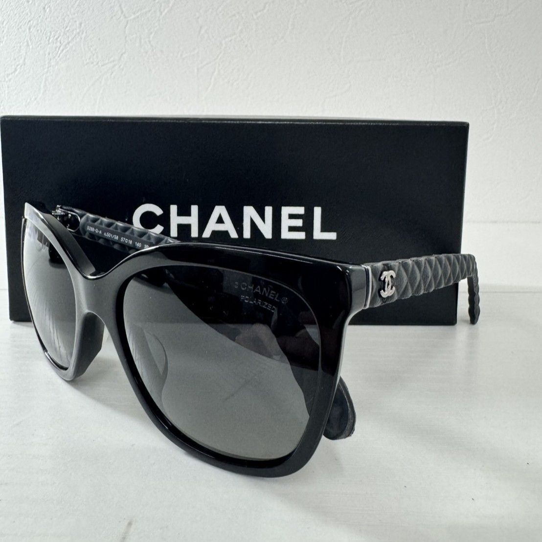 CHANEL シャネル サングラス 5288-Q-A マトラッセ ココマーク