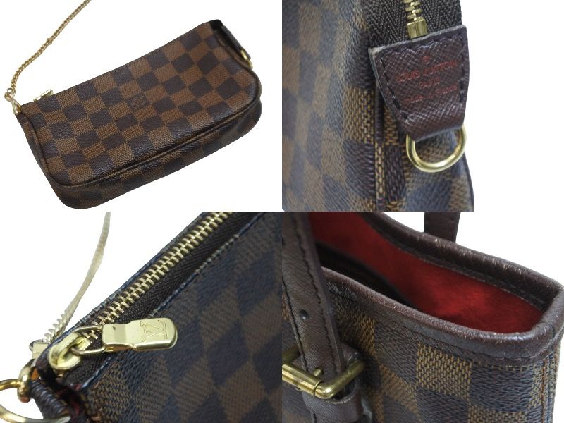 LOUIS VUITTON ルイ・ヴィトン ダミエ マレ ショルダーバッグ ポーチ