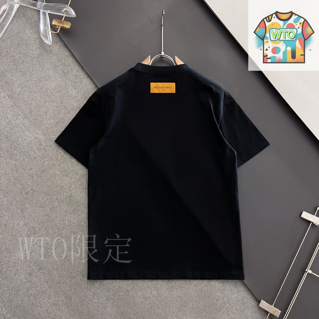 Louis Vuitton ルイヴィトン プリント Tシャツ 今日特価】LOUIS VUITTON プリント刺繍 T シャツ-3 - メルカリ