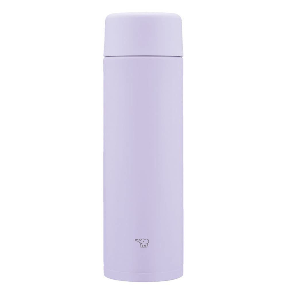 【新着商品】水筒 シームレスせん 象印マホービン(ZOJIRUSHI) 480ml スクリュー ステンレスマグ ライラックパープル せんとパッキン一体化 お手入れ簡単 洗う点数2点のみ SM-ZB48-VM