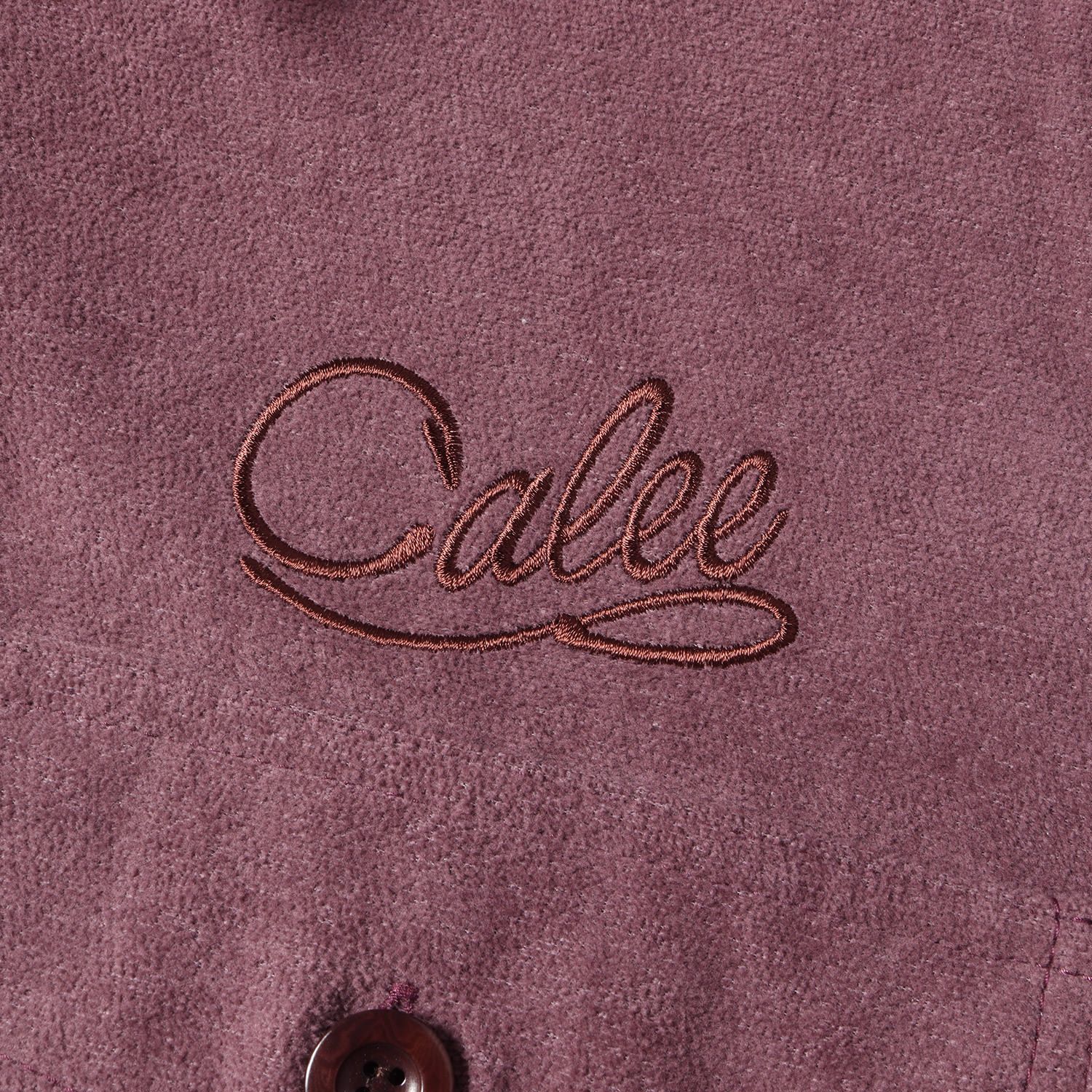 CALEE キャリー ジャケット 数量限定 フェイクスウェード オーバー 
