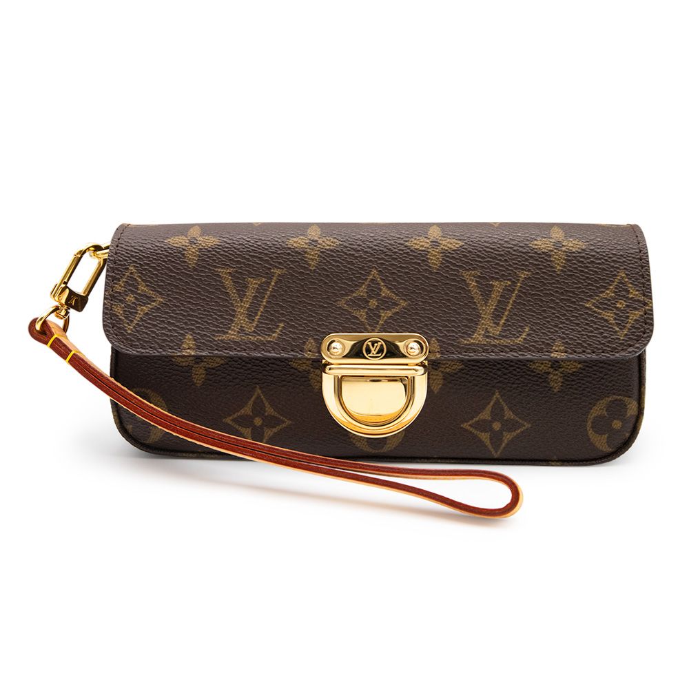 ルイ ヴィトン ポシェットラグーン メガネケース 眼鏡入れ ペンケース ポーチ モノグラム ブラウン ゴールド金具 M60008 LOUIS VUITTON