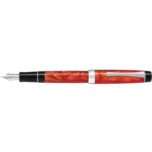 3営業日で発送 PILOT パイロット 万年筆 カスタムヘリテイジ SE マーブルオレンジ 細字 FKVH-3MR-MAO-F