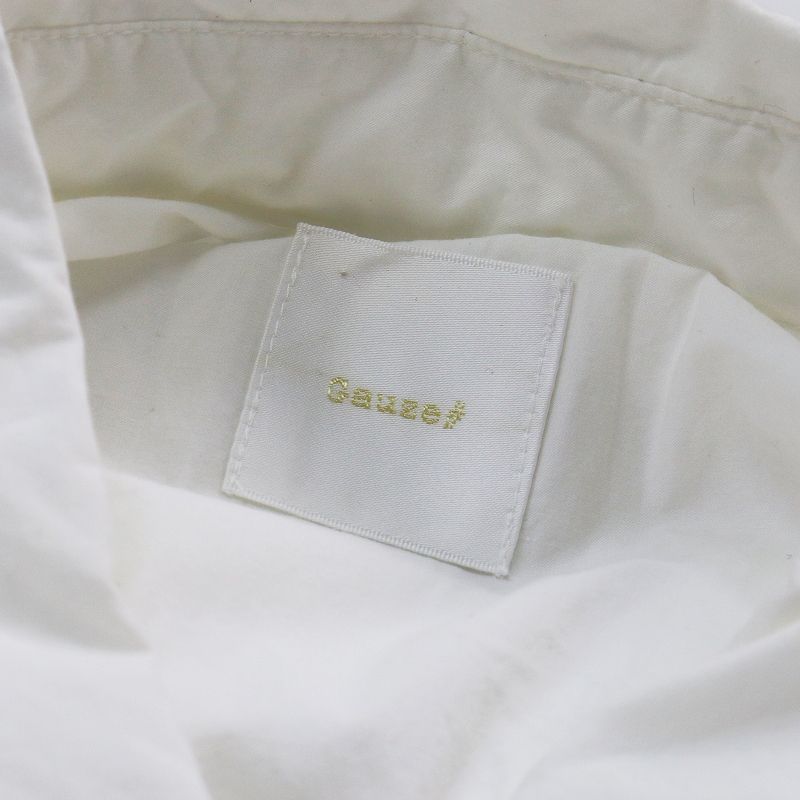 gauze# ガーゼ コットン ドロップショルダー ワイドシルエット シャツ 