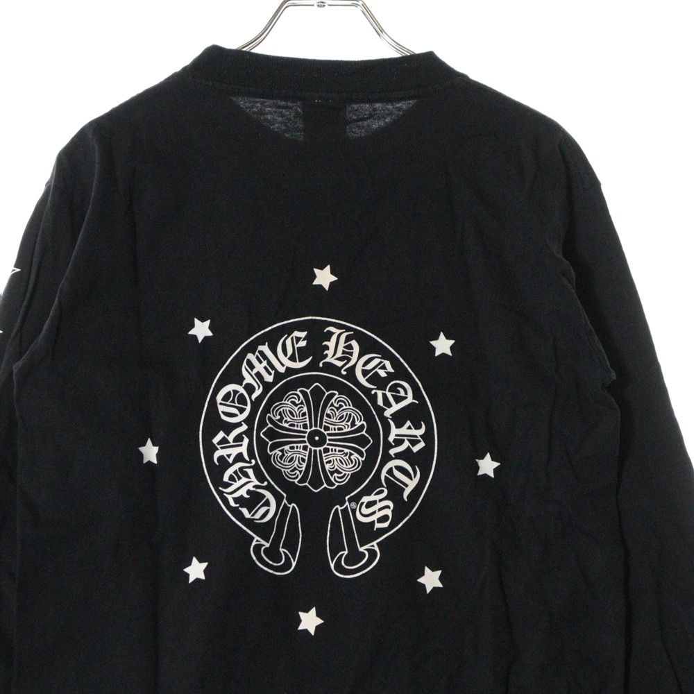 ヴィンテージ　クロームハーツCHROME HEARTS 長袖カットソー クロムハーツ CHROME HEARTS 長袖 Tシャツ ロンT カットソー 胸