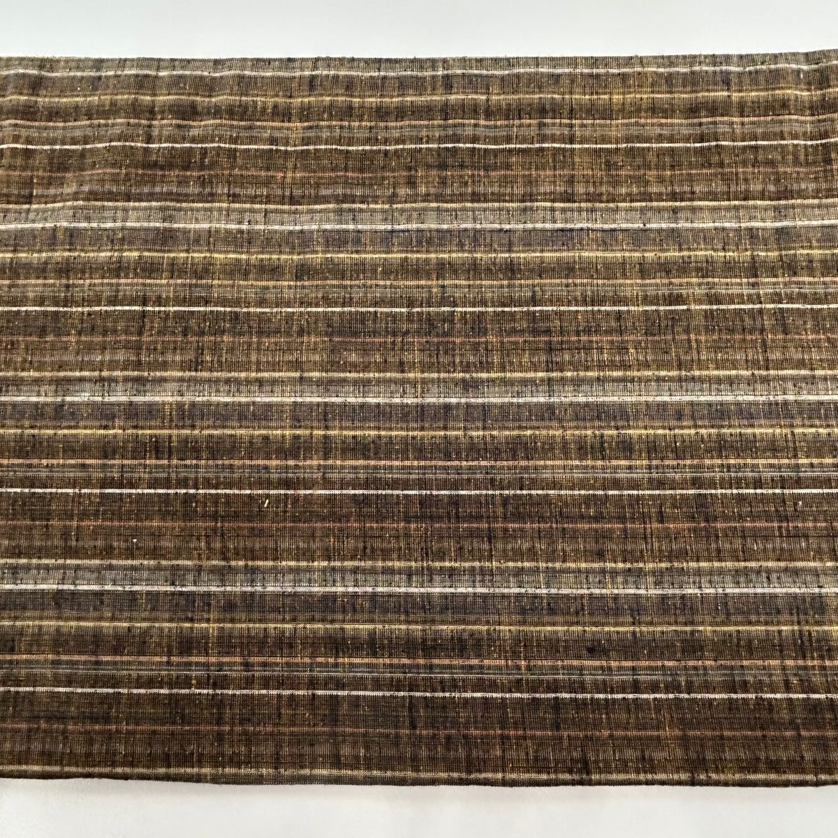 AAA　袋帯 美品 逸品 米澤 佐志め織物 幾何学 全通 正絹 【中古】 AAA様専用 袋帯 美品 逸品 米澤 佐志め織物 幾何学 全通 正絹