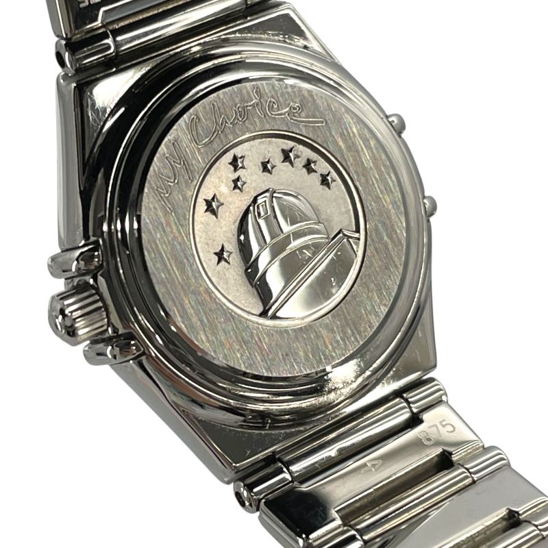 オメガOMEGA コンステレーションクォーツブラックシルバー omega