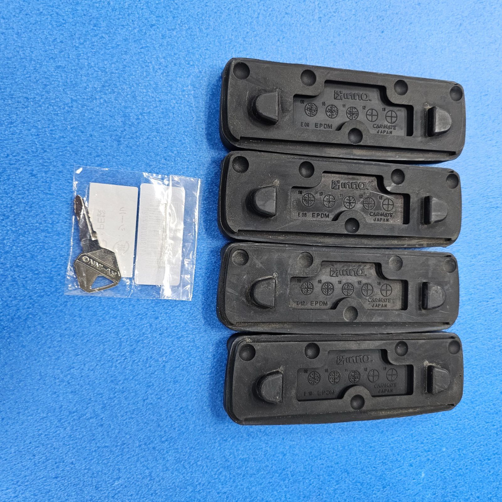 カーメイト inno ベースキャリア エアロベース 2本セット XS201 XS200 XB115BK XB108BK K445 60系ハリアー BRIGHTFACE_UK