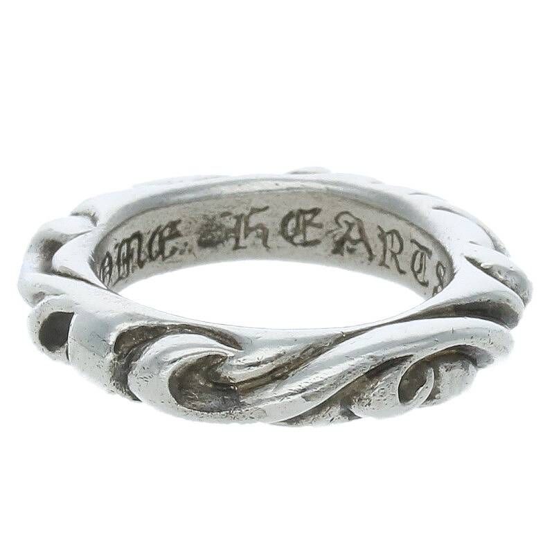 CHROME HEARTS SCRL BAND RING 7号 - ブレスレット