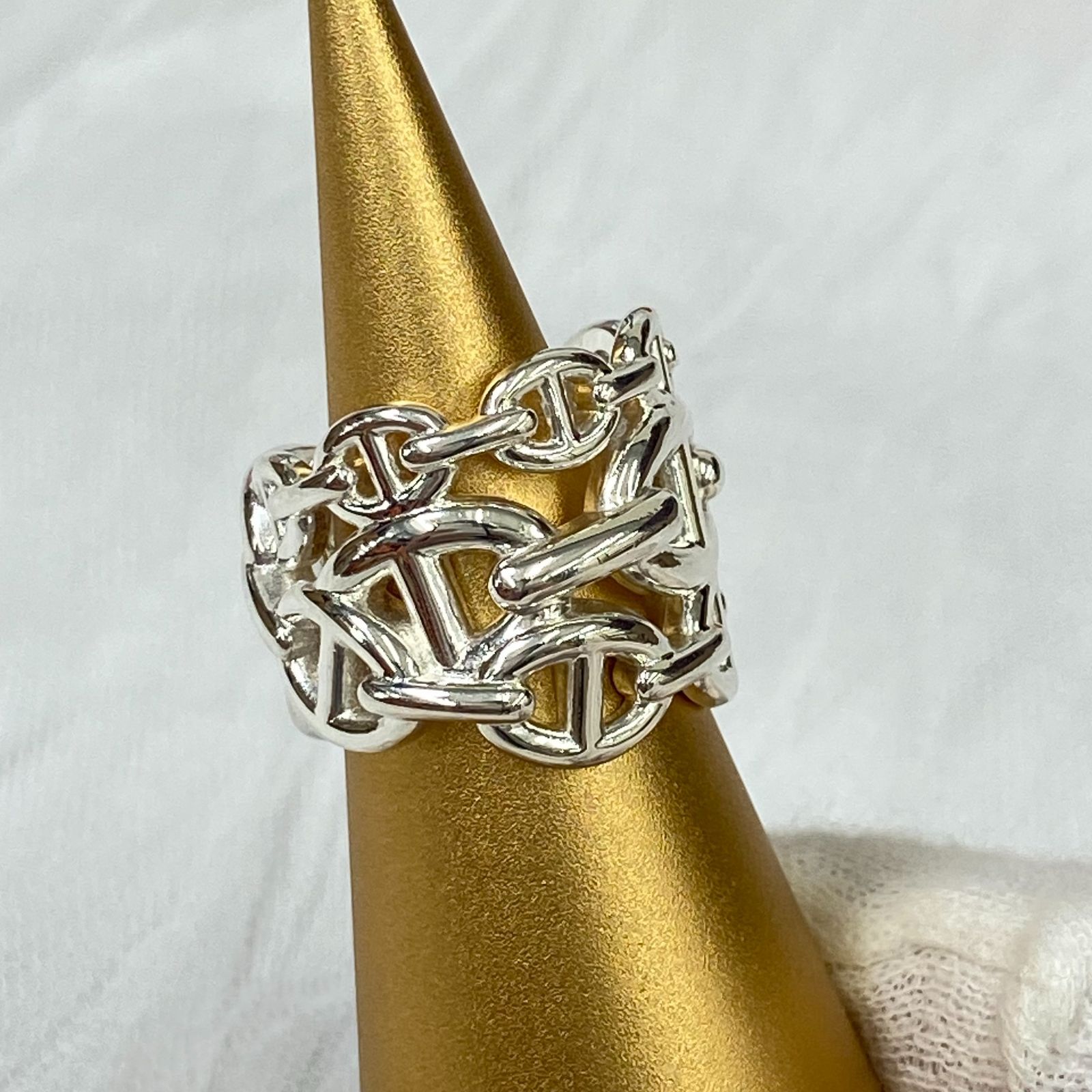 鑑定済み】エルメス 《 シェーヌダンクル アンシェネ 》 GM #51 ( 日本