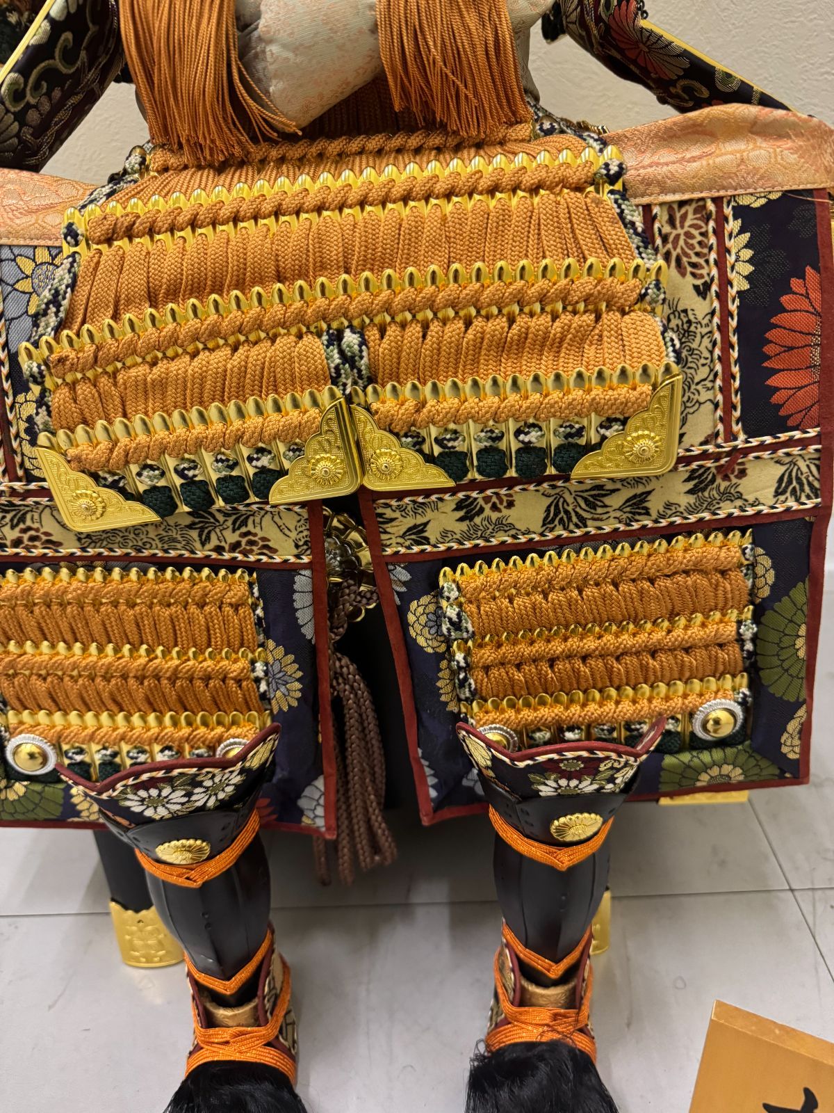 真田幸村公之兜 東京久月 五月人形 家紋付き兜飾り オルゴール付き