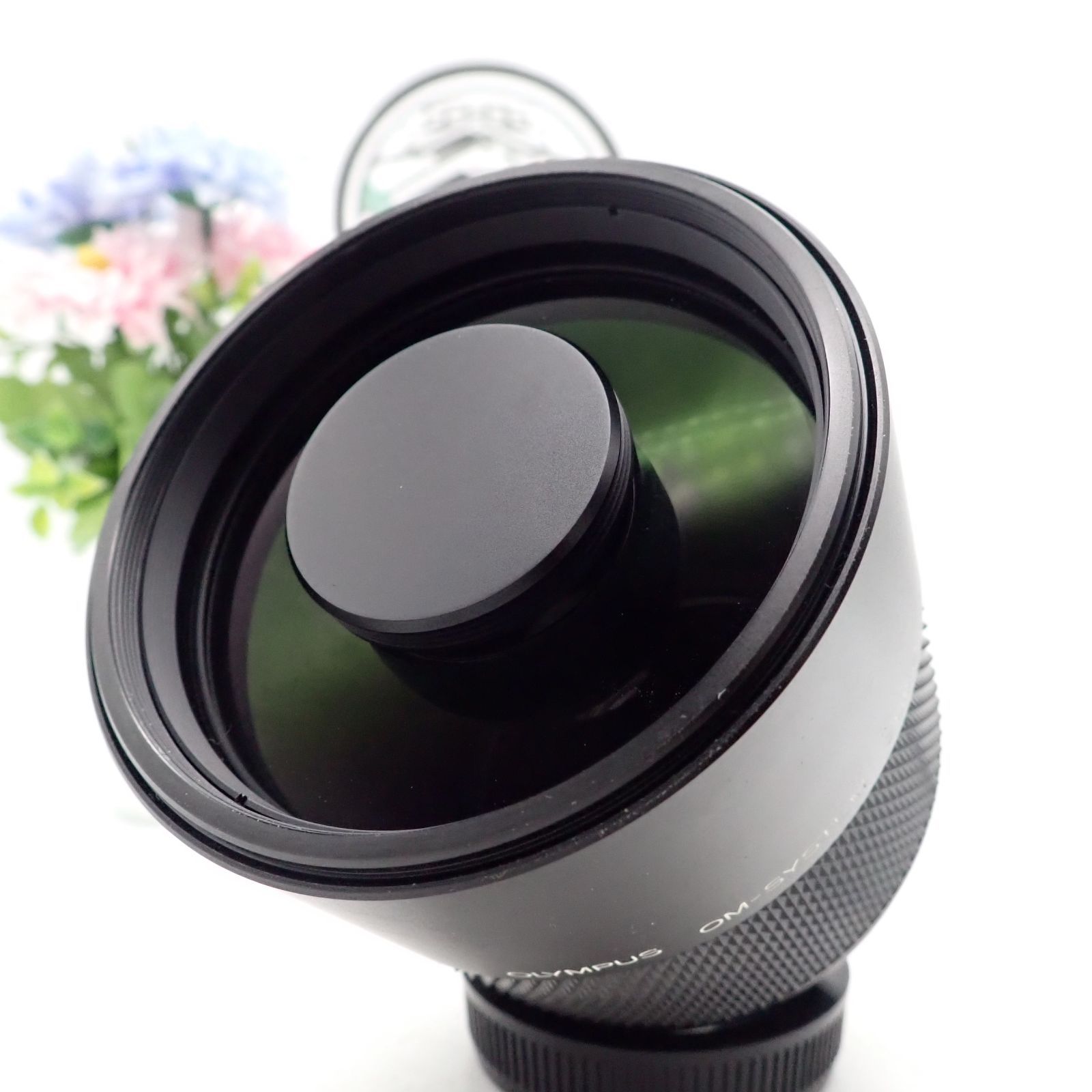 美品 OLYMPUS OM-SYSTEM ZUIKO REFLEX 500mm f8 超望遠 単焦点