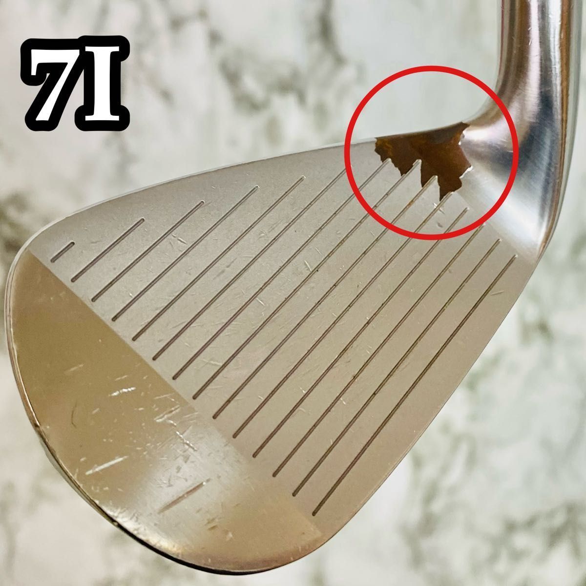 ムジーク オンザスクリュー ディープマッスル メンズアイアンセット 7