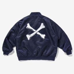 Wtaps team jacket navy - メルカリ
