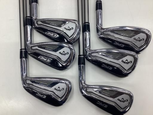美品　キャロウェイ EPIC FORGED STAR 7S アイアンセット Callaway エピック スター 5番アイアン EPIC STAR キャロウェイ