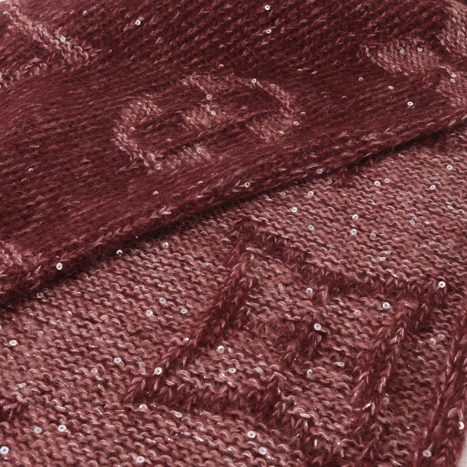 極美品 ヴィトン モノグラム エシャルプ リバーシブル マフラー モヘヤ  