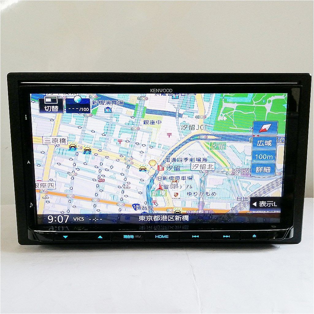 KENWOOD MDV-M705 CD/DVD/SD/Blutooth 地図データ2017年版 ケンウッド