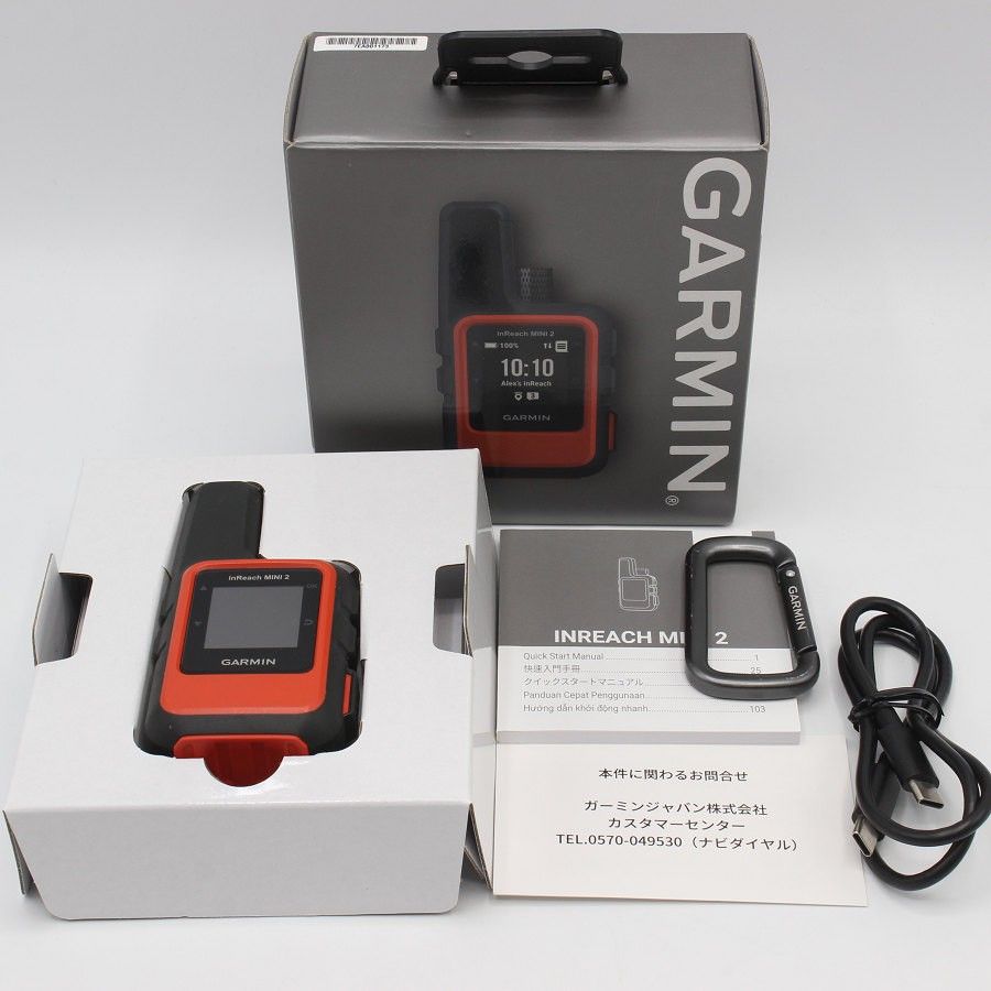 GARMIN - 【新品】GARMIN inReach Mini 2 010-02602-20 フレイムレッド 衛星コミュニケーター ガーミン インリーチ ミニ 本体 新品】GARMIN inReach Mini 2 010-02602-20 フレイムレッド 衛星