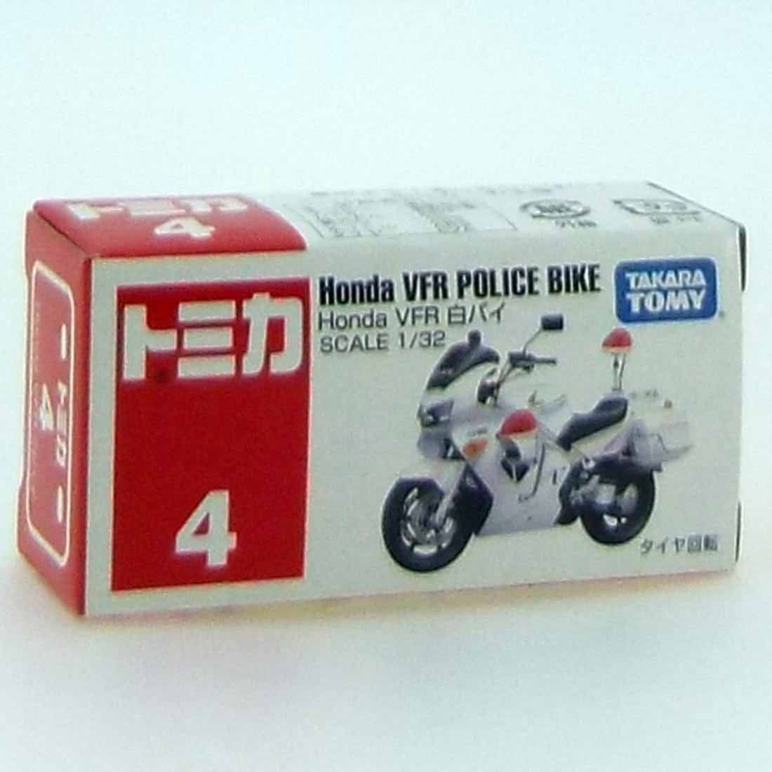 在庫処分】トミカ №4 Honda VFR800 白バイ (箱) タカラトミー - メルカリ