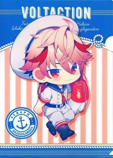 にじさんじ ローソン クリアファイル セラフ・ダズルーデン 中古】クリアファイル セラフ・ダズルガーデン(SD) オリジナルA4クリア