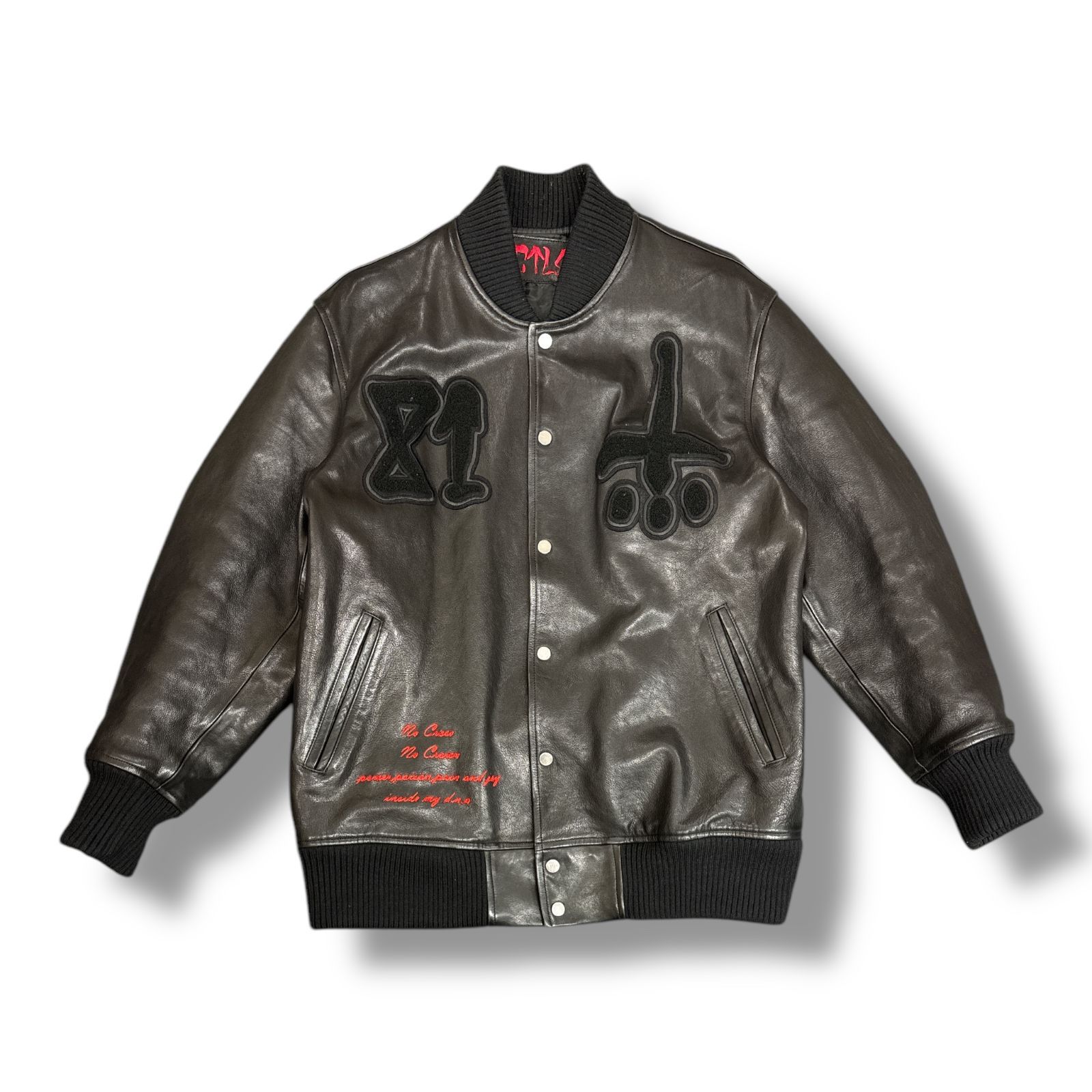 CVTVLIST スタジャン タイプレザージャケット